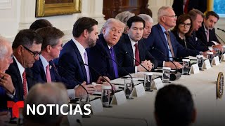 EN VIVO: Trump se reúne con ejecutivos petroleros en la Casa Blanca
