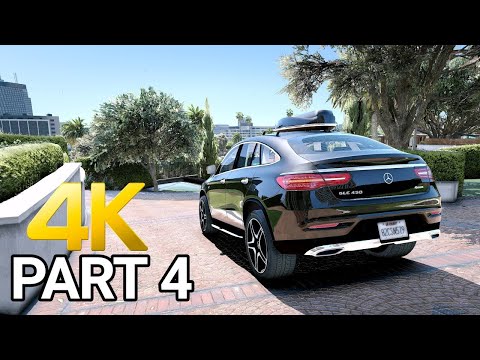 Grand Theft Auto 5 4K Ultra Graphics Gameplay part 4  - GTA 5 PC 4K 60FPS
