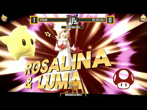 Ultra WBB #141 | spirunk vs Big Dick Billy - Losers Semi-Final - Super Smash Bros. for Wii U