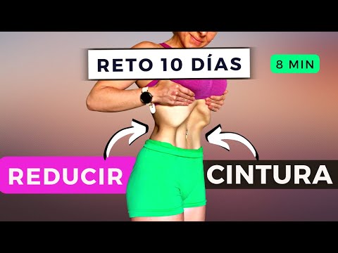 Hipopresivos Efectivos 💯 (8 MIN Diarios) para Reducir Cintura y Fortalecer abdomen | RETO 10 DÍAS 💾