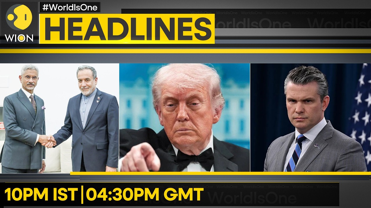 Hegseth: Iran War Costs $25 Billion | WH: Trump Eyes Iran Blockade For Months | WION Headlines