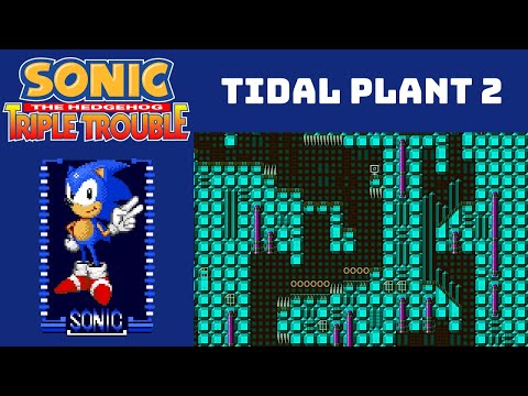 Sonic Triple Trouble - Tidal Plant 2 (Sonic) in 0:50