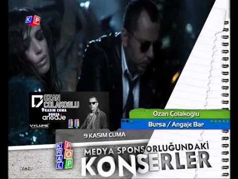 Ozan Çolakoğlu - 9 Kasım Cuma | Bursa Angaje Bar