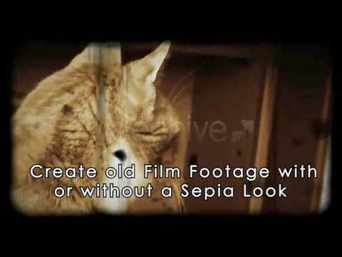 Old Film Damage / Old Film Projector (Best After Effects Projects)