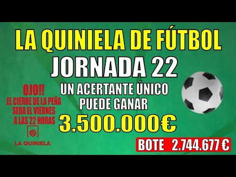 Football Pool Matchday 22 | Huge Jackpot Up for Grabs! Analysis and Base Prediction ⚽💰