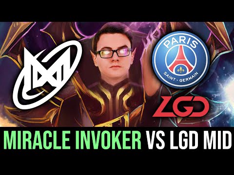 Miracle INVOKER vs NothingToSay — NIGMA vs LGD mid