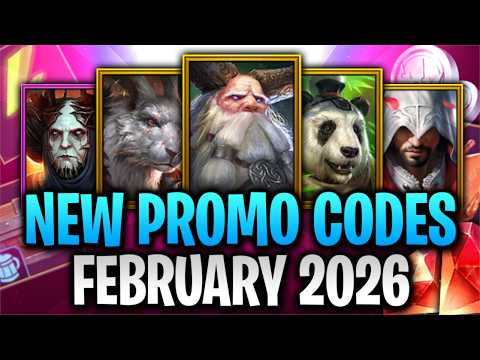 NEW CODES! All Active Promo Codes in Raid Shadow Legends (February 2026) - Working and Verified!