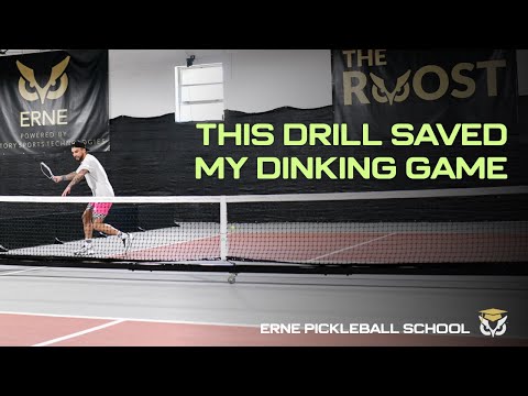 This Drill Saved My Dinking Game – Learn It Now | Pro Dinking Drill Using ERNE Pickleball Machine