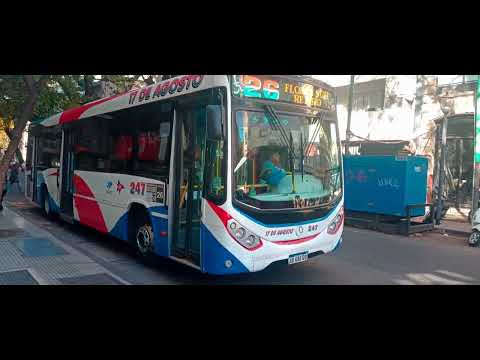 LÍNEA 26 pasá Lavalle y Callao corrientes 