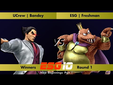 ESG Monthly #10 - UCrew | Bandey (Kazuya) vs ESG | Freshman (K Rool) Winners Round 1