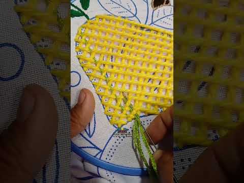 cómo bordar un durazno tutorial completo #bordadosmexicanos #embroidery #tendencia #tutorial