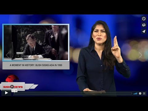 A moment in history: Bush signs ADA in 1990 (12.2.18)