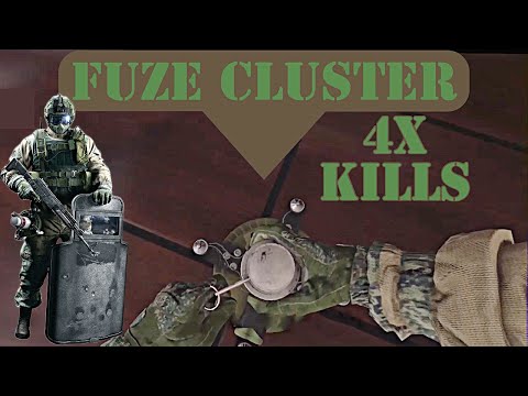 CRAZY 4K Cluster Charge WIN in Rainbow Six Siege!!