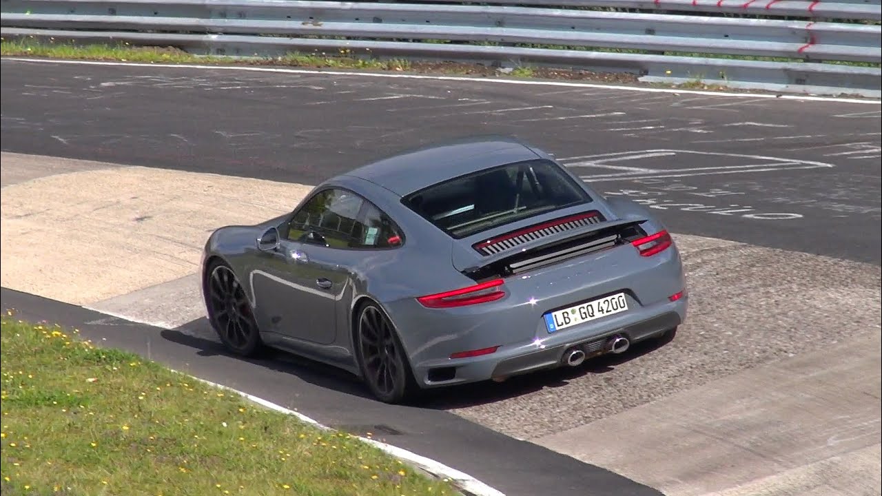 [SPYVIDEO] 2016 Porsche 911 Carrera GTS MkII testing on the Nürburgring!