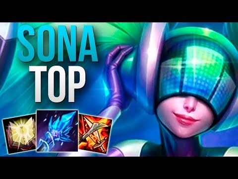 CHALLENGER SONA TOP MAIN! | CHALLENGER SONA TOP GAMEPLAY | Patch 10.2 S10
