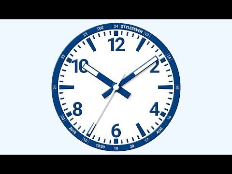 Analog Clock Set Live Wallpaper-7 Video