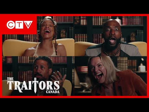 Traitor Reveal: Hollywood Jade, Dom, Meredith, Lisette | The Traitors Canada Season 3 Episode 10