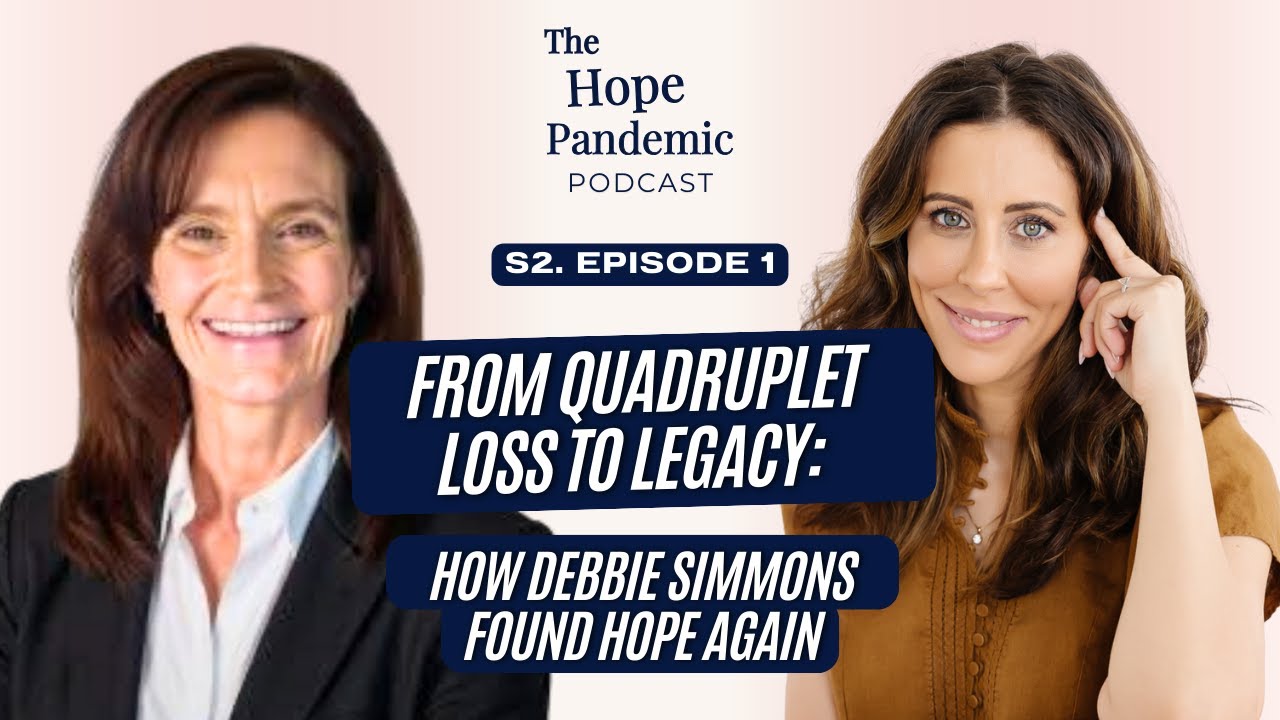 From Quadruplet Loss to Legacy - How Debbie Simmons Found Hope Again #pregnancylosssupport #hope