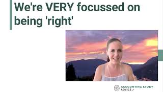 We're addicted to being right!