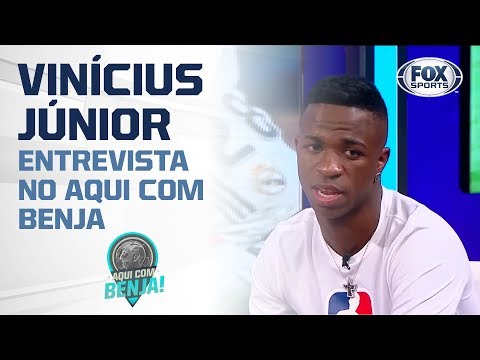 VINÍCIUS JÚNIOR - ENTREVISTA COMPLETA NO AQUI COM BENJA!