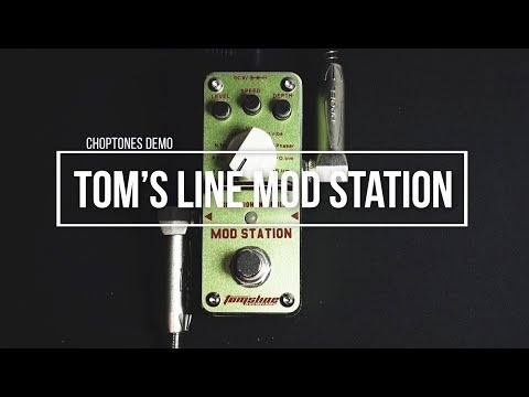 Tom's Line Pedals | AMS-3 Mod Station | Playthrough (Modulation Digital Ensemble)