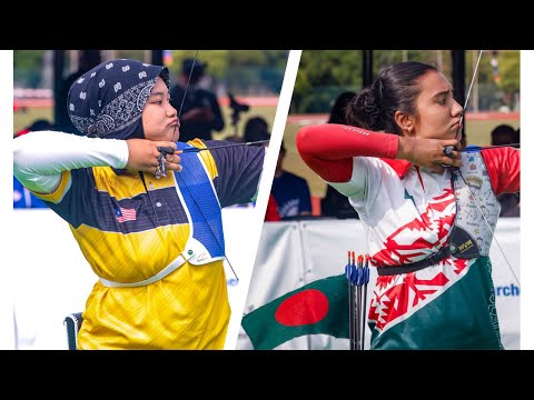 Syaqiera Mashayikh v Diya Siddique – recurve women bronze | 2023 Asia Cup