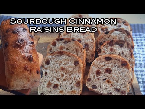 How To Make Cinnamon Rasins Bread using Discard Sourdough Starter