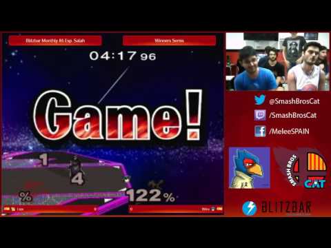 Blitzbar Monthly #6 - Liax (Fox) vs Wiru (Marth) - Winners Semis - Melee Singles