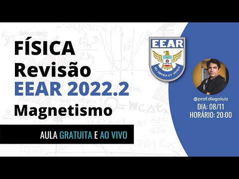 Revisão de Física EEAR 2022.2 - Aula 01 - Magnetismo com Diego Luiz