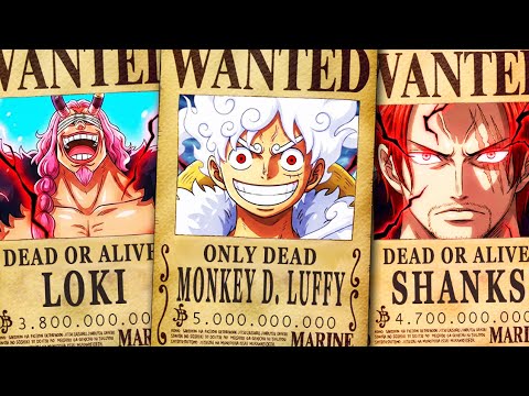 DIE NEUEN KOPFGELDER VON RUFFY, LOKI, SHANKS USW. NACH ELBAPH! 😱 [ONE PIECE THEORIEN]