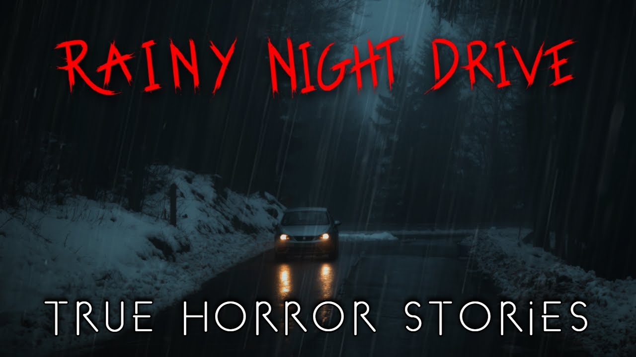 3 Rainy Night Driving True Horror Stories (With Rain Sounds)