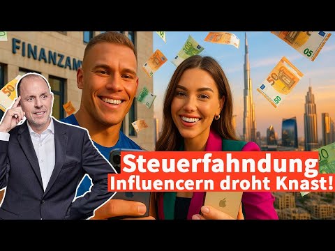 Steuer-Schulden von 300 Mio. Euro! Influencern drohen 10 Jahre Knast | Anwalt Christian Solmecke