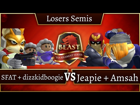 BEAST 7 - SFAT + dizzkidboogie Vs. Jeapie + Amsah - Losers Semis - Doubles