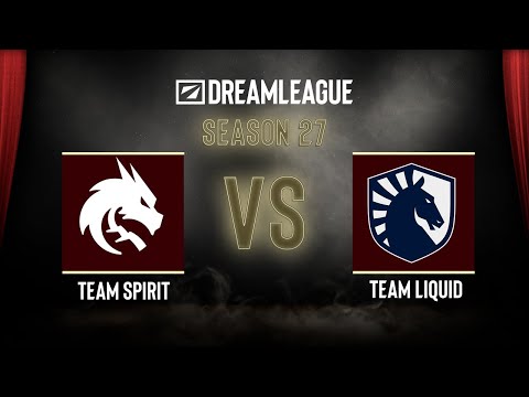 Dota2 - Team Spirit vs Team Liquid - DreamLeague Season 27 - Group Stage