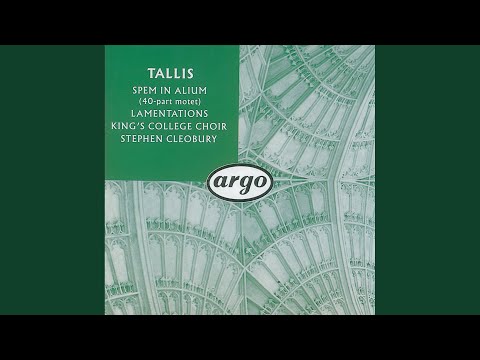 Tallis: Videte Miraculum
