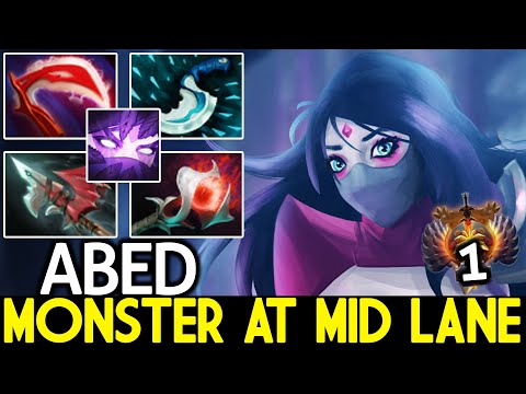 ABED [Templar Assassin] Monster 11K MMR Outplays 10K MMR at Mid Lane 7.26 Dota 2