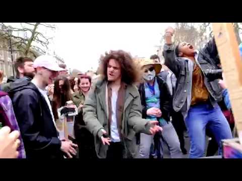 Anti Cameron Protest Descends Into Bizarre 'Rave'