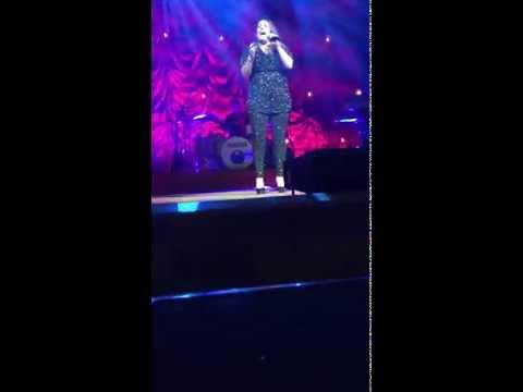 sam Bailey sings "power of love" bridgewater hall manchester