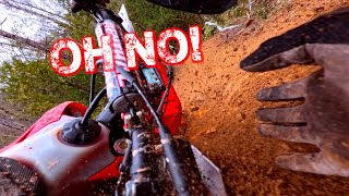 COMPITO en ENDURO y TERMINA MAL... (Bassella Race)