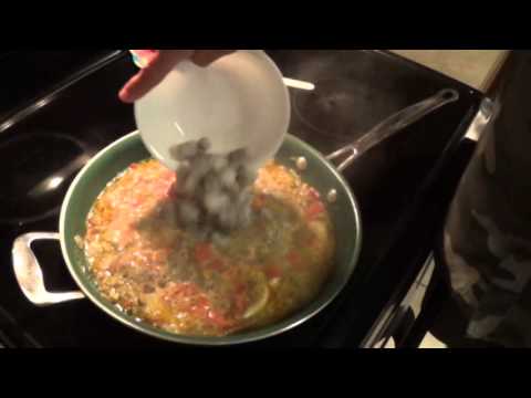 Cooking Soft Shell Turtle and Shrimp