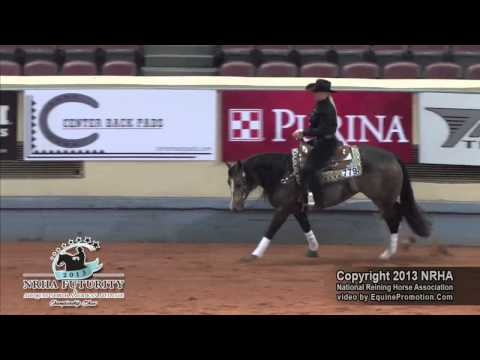 Paparazzi Princess ridden by Kelle L Smith - 2013 NRHA Futurity(NP Futurity First Go)
