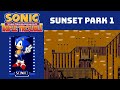 Sonic Triple Trouble Sunset Park 1 Sonic In 0 20