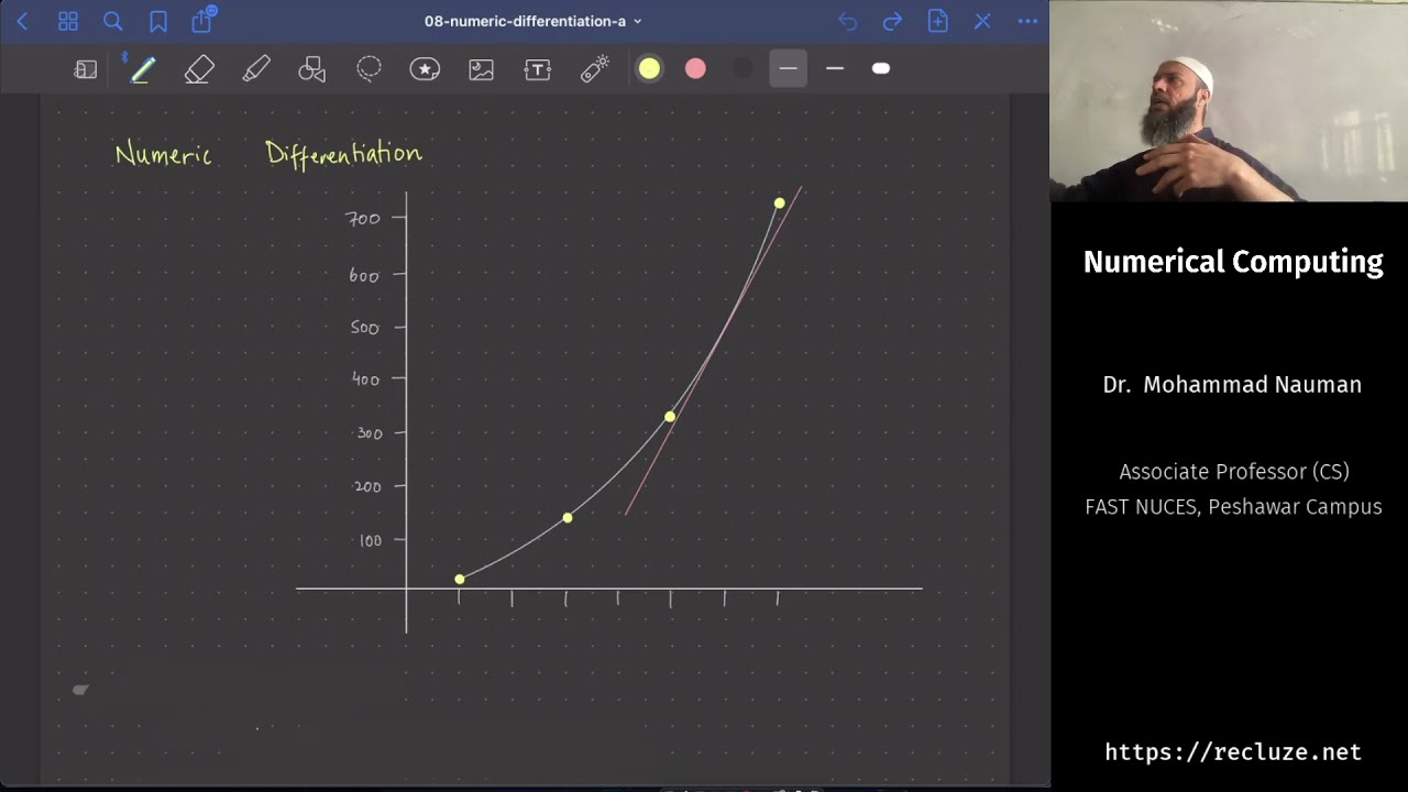 Numeric Differentiation | Numerical Computing 17