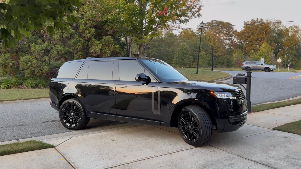 Taking delivery of my new Range Rover