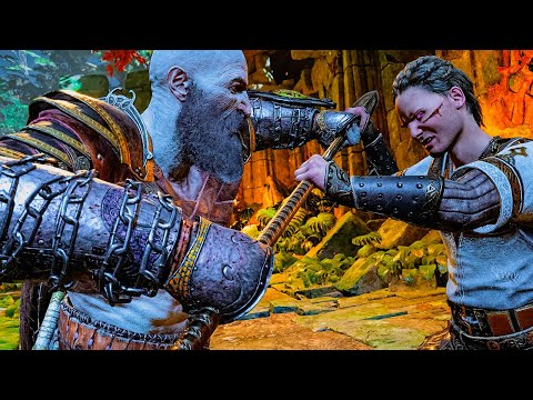 God Of War Ragnarok - Kratos vs Heimdall Boss Full Fight PS5 4K 60FPS