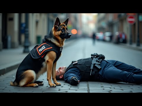 A SERGEANT WAS DYING, BUT HIS K9 GERMAN SHEPHERD PARTNER PERFORMED A MIRACLE TO SAVE HIM...