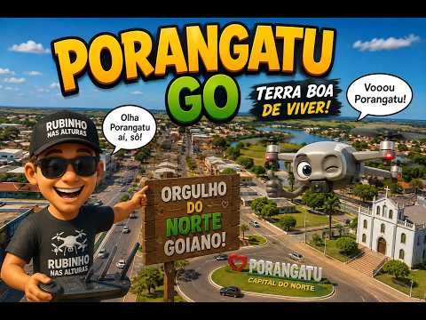 Porangatu – GO vista de cima!