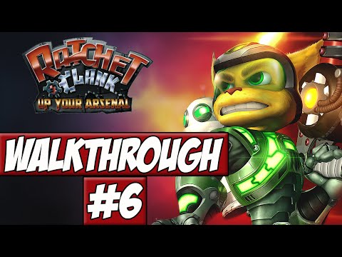 Ratchet And Clank: Up Your Arsenal Walkthrough Ep.6 w/Angel - Sewers!