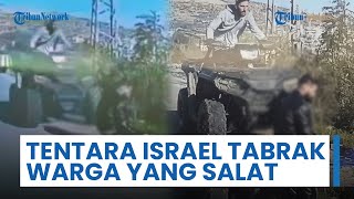 Pria Diduga Tentara Israel Tabrak Warga Palestina yang Sedang Salat dengan Kendaraan Militer ATV