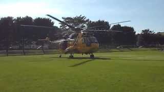 preview picture of video 'RAF rescue helicopter taking off in newry 06/16/2014'